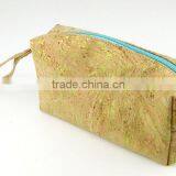 Special Fabirc Fashion Natural Cork Wood Makeup Bag thumbnail-6