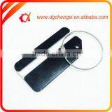 High Quality Black Aluminum Luggage Tag With Insert