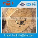 Solid Wood Cable Drum for Wire Cable Weight 1400kg thumbnail-1