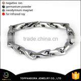Unisex Tungsten Steel Bracelet With Energy Magnetic Hematite Bracelet for Mens Womens and Lovers thumbnail-4