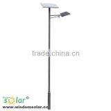 All In One Outdoor High Powered Waterproof LED Solar Street Light With Pole thumbnail-2