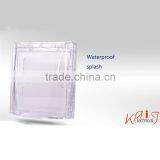 Transparent Waterproof Bathroom Light Switch Cover