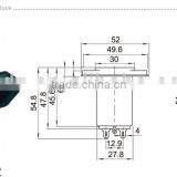 220V AC Socket Two Plug,12v Male Female Switch ac and dc Plug Connector, thumbnail-3