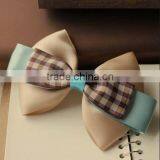 New Style Fabric Bow Hair Clips