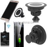 Universal QI Wireless Car Charger Charging Adapter Pad Credle Sticky Magnetic Phone Holder Mount Wireless Charging Pad