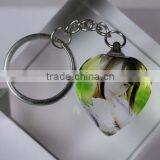2016 Custom Design Personalized Crystal Photo Keychain