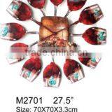 27 Inch Homeart Metel Wall Clock