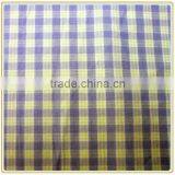 100% Cotton Combed Yarn Dyed Fabric With Small Checks