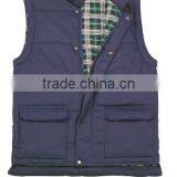 Mens Warm Vest With Flannel Lining