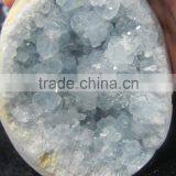 Charming Natural Blue Celestine Stone Crystal Geode for Hot Sale thumbnail-2