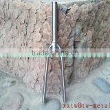 Titanium BMX Fork With Laser Logo on the Leg Tube Titanium Race Fork