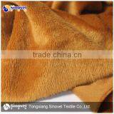 100% Polyester Super Soft Micro velboa/velvet fabric/microfiber fabric