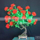 Fake Flower Bonsai With Light for Home Decoration thumbnail-1