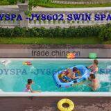 Center Drain Location and Acrylic Material Big Swimming Pool thumbnail-4