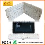 High quality folding bluetooth keyboard for galaxy table pc mini Portable keyboard