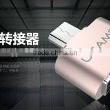 Original USAMS Quick Charging Micro USB to OTG Adapter Sync Data Connector 2.1A thumbnail-2