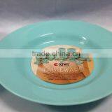 9" Round Plastic Dinner Shallow Plate thumbnail-1