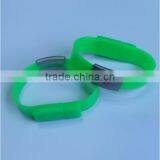 Silicone Bracelet USB Flash Drive With Engraved Coustom Logo thumbnail-4