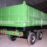 super quality wide tyre europe farm trailer for sale