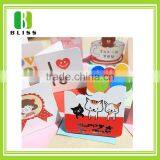 Factory Customized Newest Folding Cartoon Brochure Die Cut Print Invitation Lcd Video Greeting Card thumbnail-4