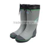 FARM WORKING INDUSTRIAL MEN RUBBER RAIN BOOTS WITH PU CUFF thumbnail-1