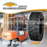 Huangguoshu H989 Forklift Tire Tyres 600-9 5.50-15 700-12 thumbnail-1