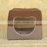 Christmas Sales Double-use 2 In1 Luxury Cozy Pet Dog Cave Soft Fabric Dog House thumbnail-5