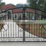 Customized Residential Wrought Iron/galvanized Powder Coated Steel/Iron/ Stainless Steel Gate Ornament
