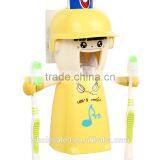 Kids Automatic Toothpaste Dispenser Toothbrush Holder Tumbler Set thumbnail-2