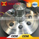 3 Axle 40ft Container Carrier Flatbed Semi Trailer for Sale thumbnail-4