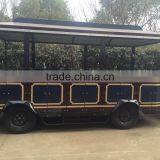 Diesel Power Trackless Tourist Fun Train, Amusement Park Train,Kids Ride Train thumbnail-4