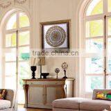 Luxury Handmade Wall Decoration/Baroque Vintage Collection Royal Wall Decoration/Italian Classic Style Fabric Home Decoration thumbnail-2