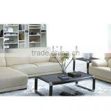 White Color Genuine Leather Sofa Set | Living Room Sofa Made in Leather or Fabric B400015 thumbnail-1