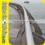 Outdoor Floor Mounting Stainless Steel Highway Aluminum Guardrail thumbnail-2