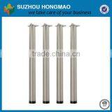 Stainless Steel Height Adjustable Round Tube Removable Garden Table Legs thumbnail-1