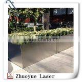 Stainless Steel Flower Planters With Laser Cutting Bending and Welding/sheet Metal Farication/metal Flower Pots Fabrication thumbnail-4
