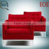 Colorful Fabric Chair Vintage Fabric Chair Hotel Sofa Living Room Sofa thumbnail-1