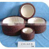 Wheat Straw Storage Basket & Corn Husk Storage Basket thumbnail-1