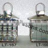 Cheap Personalized Hot Spinning Silver Metal Candle Holder Lantern thumbnail-6