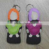 Hot Sell Felt Babywearing Keyring Decoration Made in China