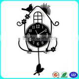 DIY BLack Wall Clocks Square Shape Wall Clock For Home Decoration thumbnail-4