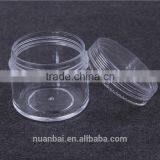 12/lots Plastic Clear Cosmetic Beads Containers Storage Pot Jars With Lid thumbnail-3