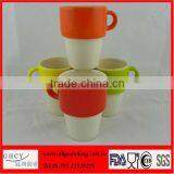 2013 Novelty Ceramic Coffee Mug With Saucer thumbnail-1