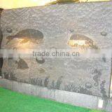 Indoor and Outdoor Stone Garden Unique Water Fountain Water Feature Led Lights thumbnail-1