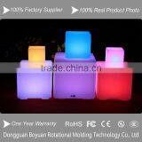 Led Furniture Plastic RGB Color Change Led Cube thumbnail-2