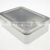 PVC Clear Window Metal Tin Box thumbnail-2