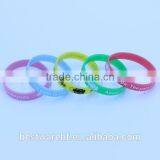 Adult Size Debossed Inkflled Ladies Cancer Awareness Bands thumbnail-3