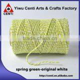 High Quality Double Colour Original Cotton Gift Packing Rope Bakers Twine thumbnail-3