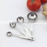 Stainless Steel Stainless Steel Set of 4 Measuring Spoons for Measuring Dry And Liquid Ingredients thumbnail-4