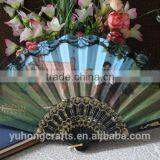 Spanish Style Plastic Lace Hand Fan for Wedding thumbnail-2